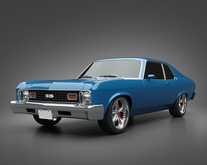 3D 1973 Chevrolet Nova SS