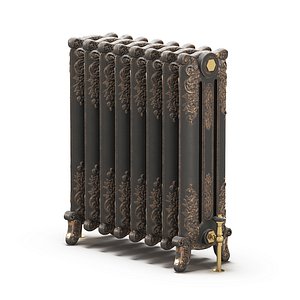 cast iron radiator 3D model