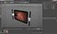 Hospital Monitor Wall Mount Arm 3D Model