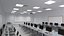 Computer Laboratory Classroom 3D model