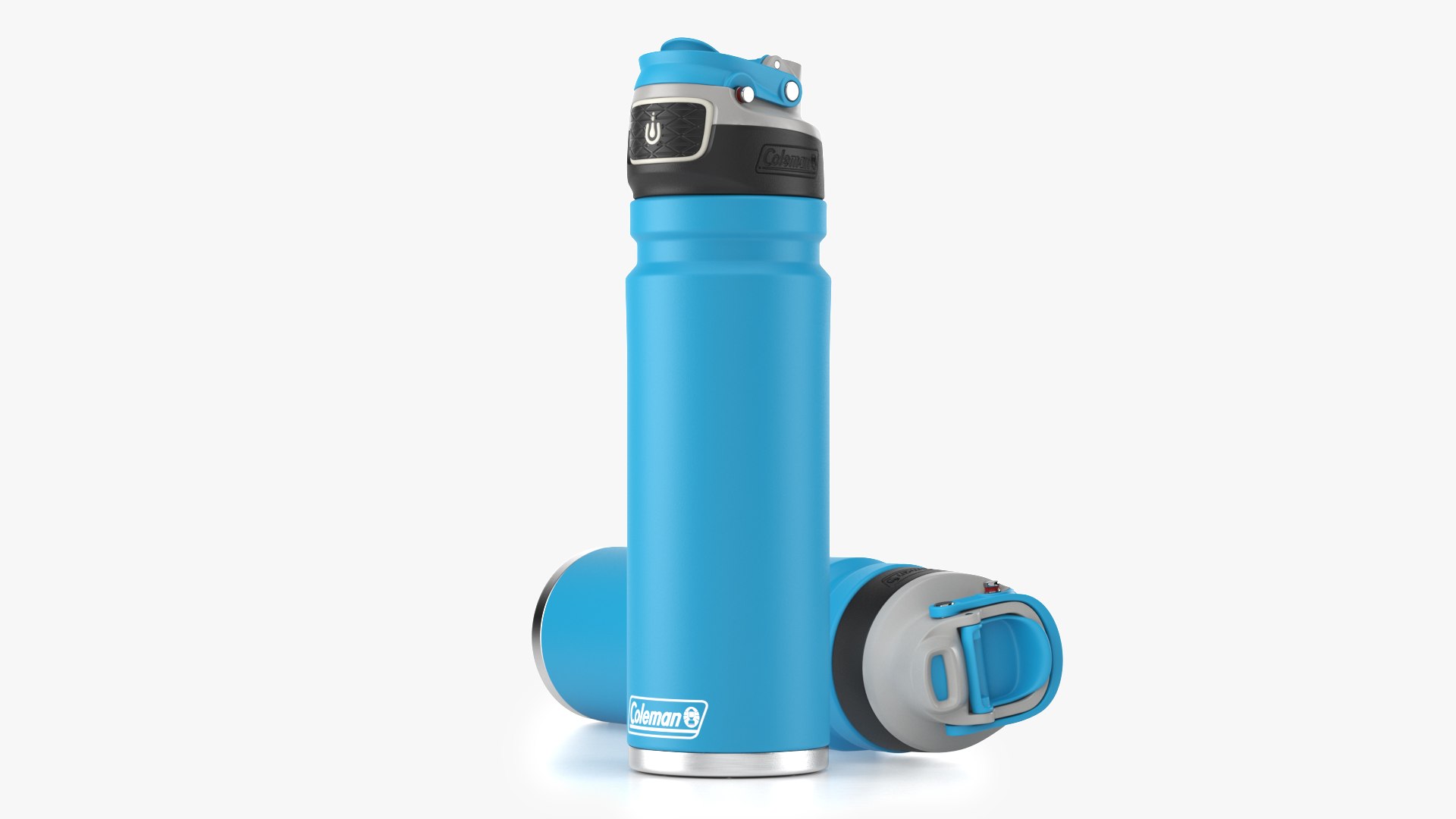 Coleman Autoseal Water Bottles Collection 3D model - TurboSquid 1819847