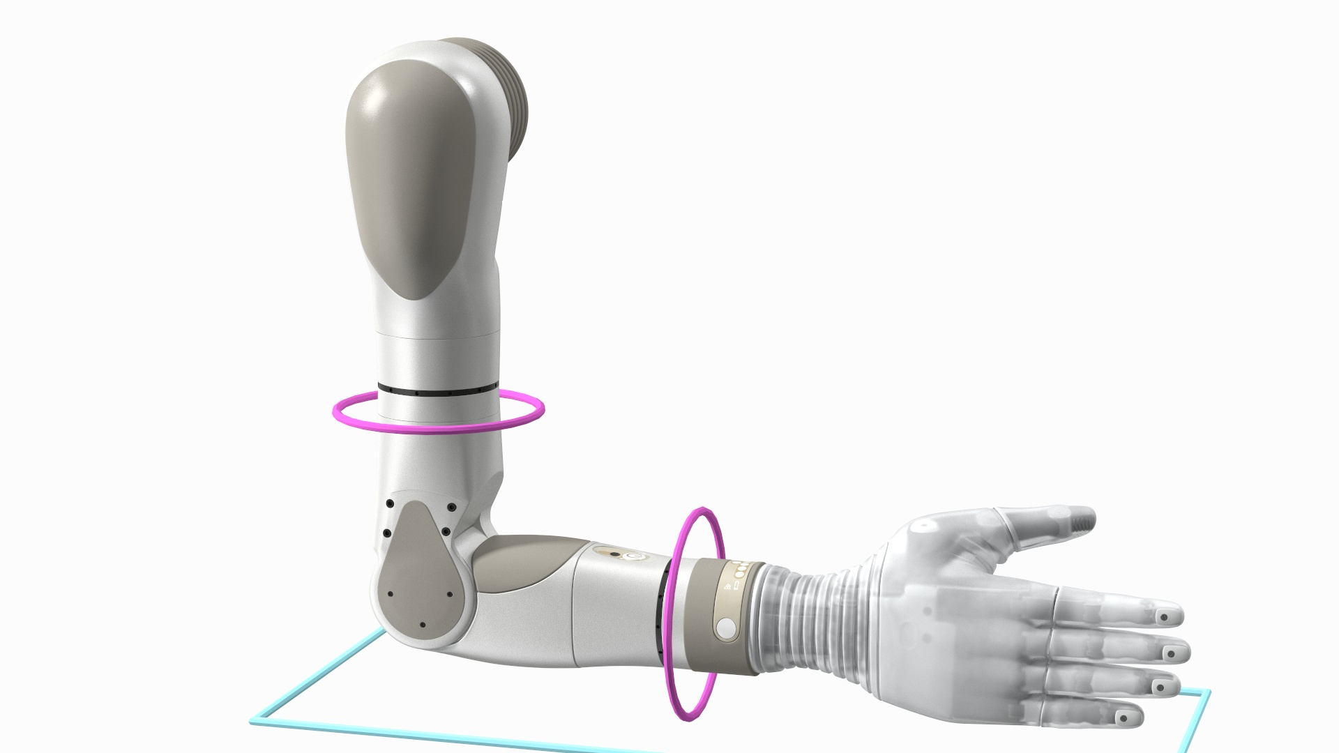 Bionic Arm Deka Rigged 3D Model - TurboSquid 2066142