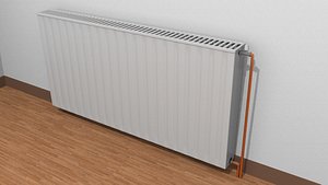 radiator heater 3d obj