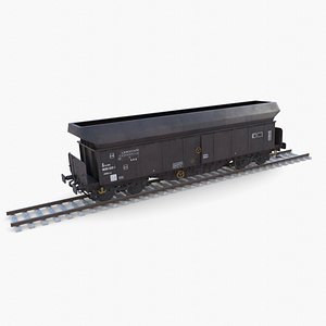 CFR Fals Self Discharger Rail Car v1 3D
