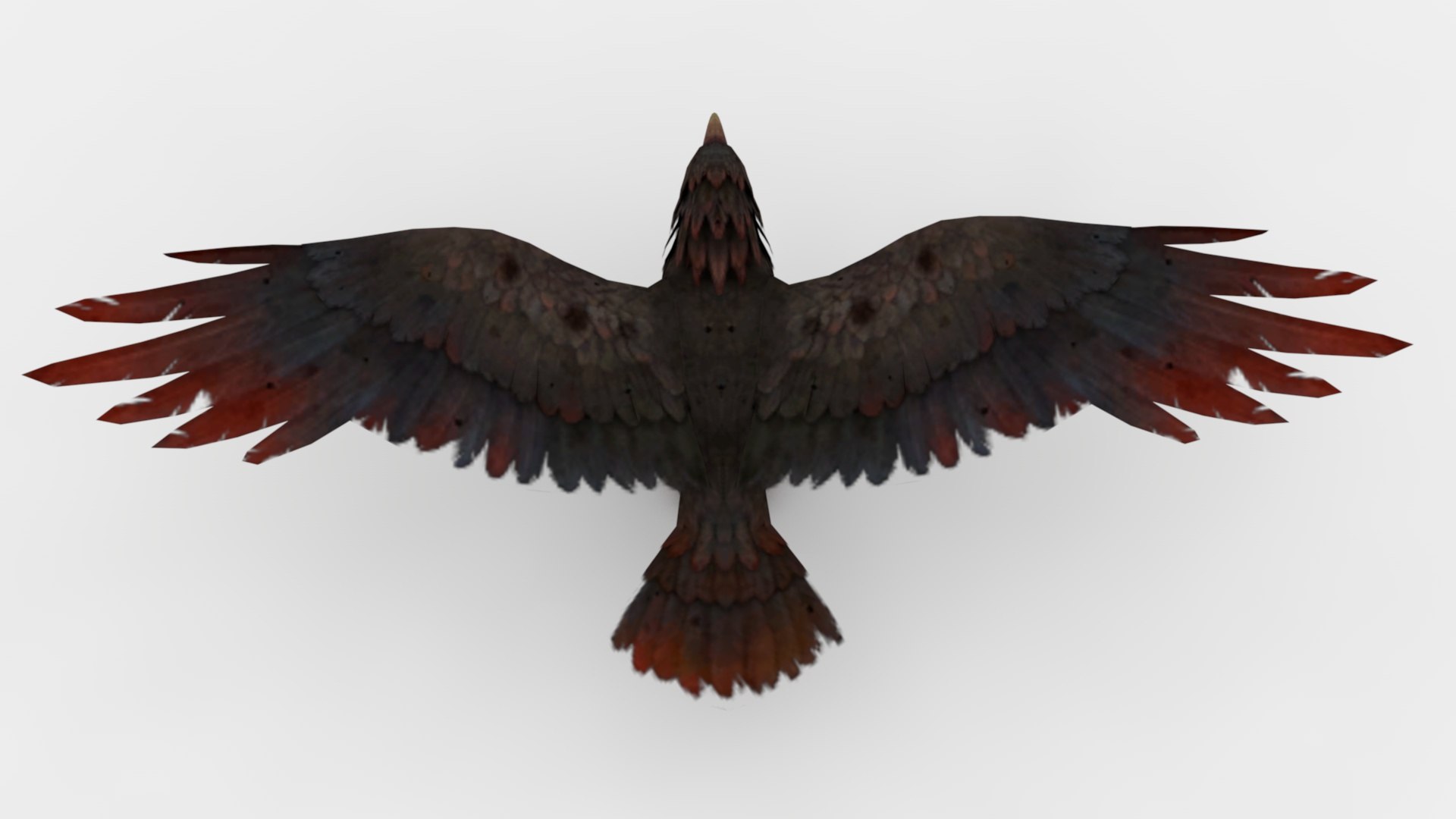3D Model 2in1 Carrion Crow Rigged And Animated - TurboSquid 2348409