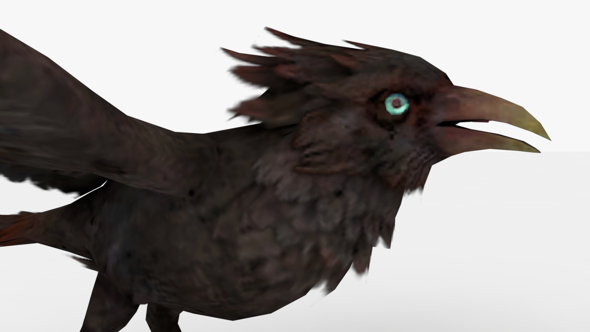 3D Model 2in1 Carrion Crow Rigged And Animated - TurboSquid 2348409