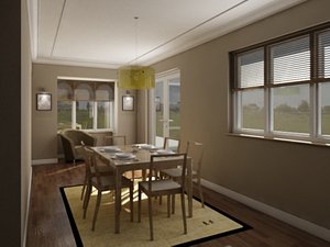 3ds lounge living room