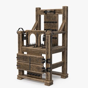 3D torture chair model