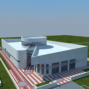 building shop eat 3d max