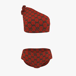 3D dress cloth model