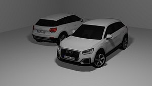 2020 Audi Q2 3D model