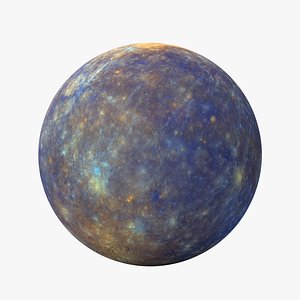 3D planet mercury