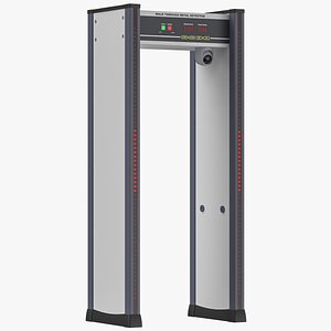 3D Door Frame Metal Detector With Cam 01