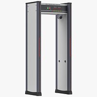 Door Frame Metal Detector With Cam 01