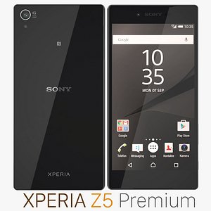 3d sony xperia z5 premium