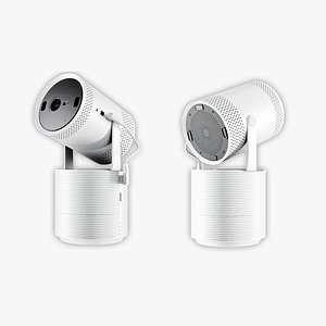 Realistic Samsung Freestyle Projector  Clean Topology