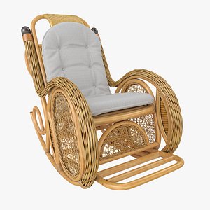 3D interior armchair model