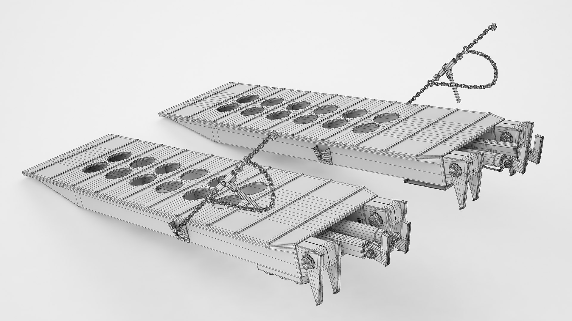 Drake Trailer Ramp 02 3D Model - TurboSquid 1818606
