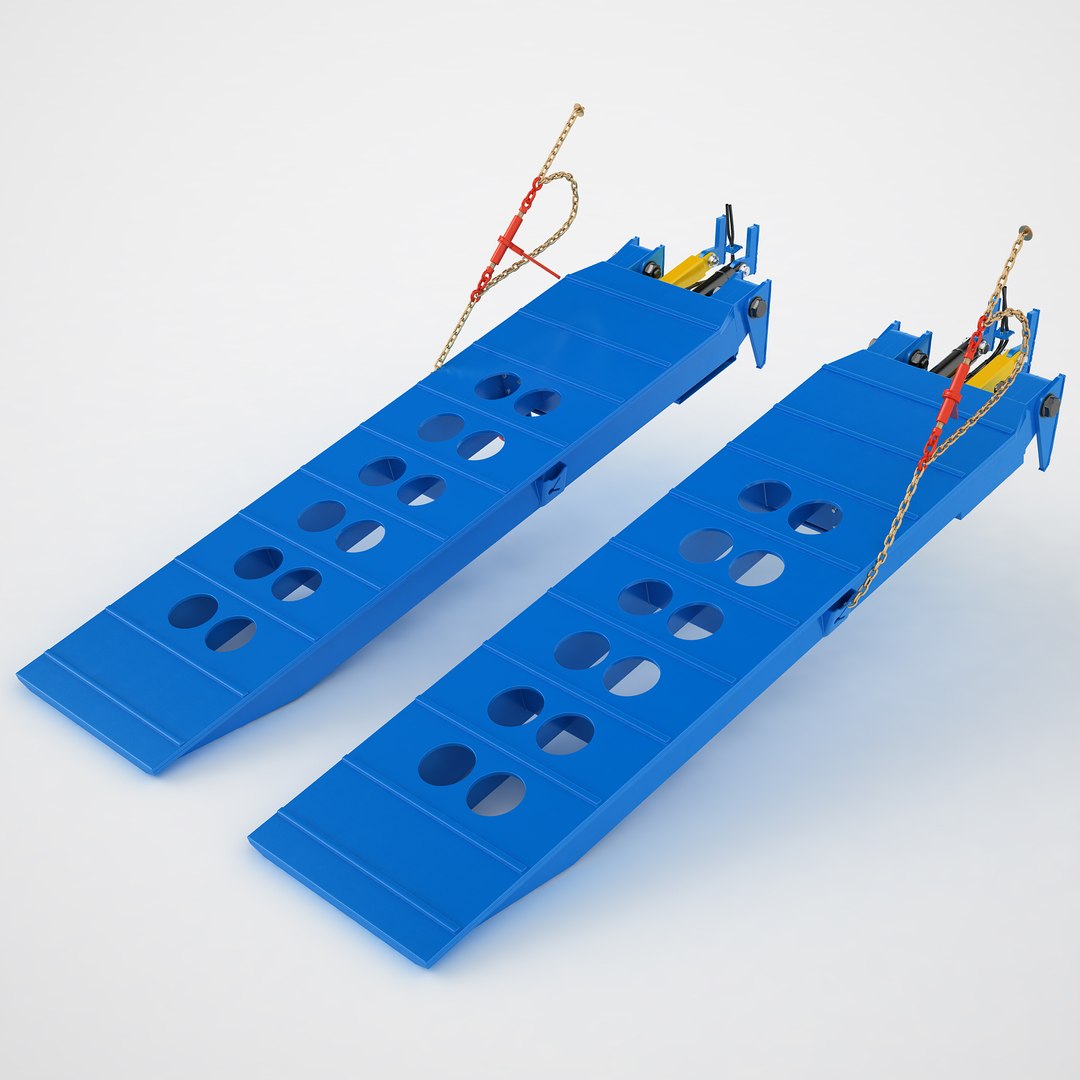 Drake Trailer Ramp 02 3D Model - TurboSquid 1818606