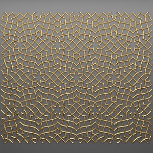 3d lattice arab panel