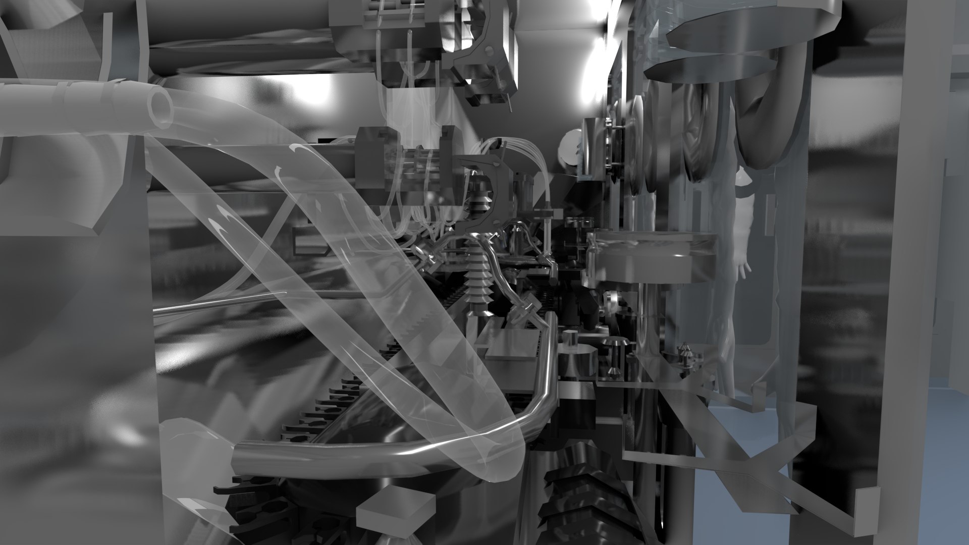 3D Pharmaceutical Isolator Filling Line TurboSquid 1547715