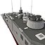 uss oliver hazard perry 3d model