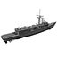 uss oliver hazard perry 3d model