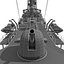 uss oliver hazard perry 3d model