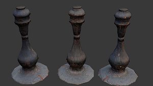 Antique Cast Iron Baluster