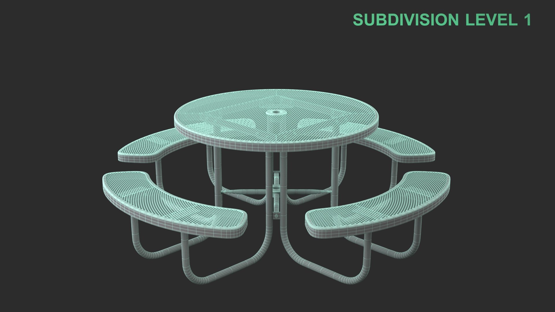Picnic Table(2) 3D model https://p.turbosquid.com/ts-thumb/jz/qACcZs/a8/wireframe_0006/jpg/1754376486/1920x1080/fit_q87/f1df9e648a6f5332877ddb15f7a0980d0e838152/wireframe_0006.jpg