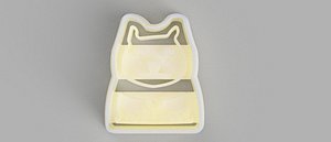 3D CAT COOKIE CUTTER