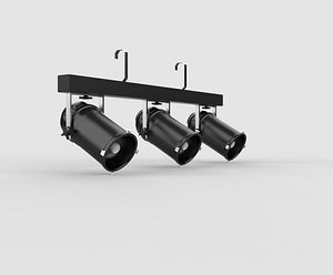 3D Focus Par 3D model model