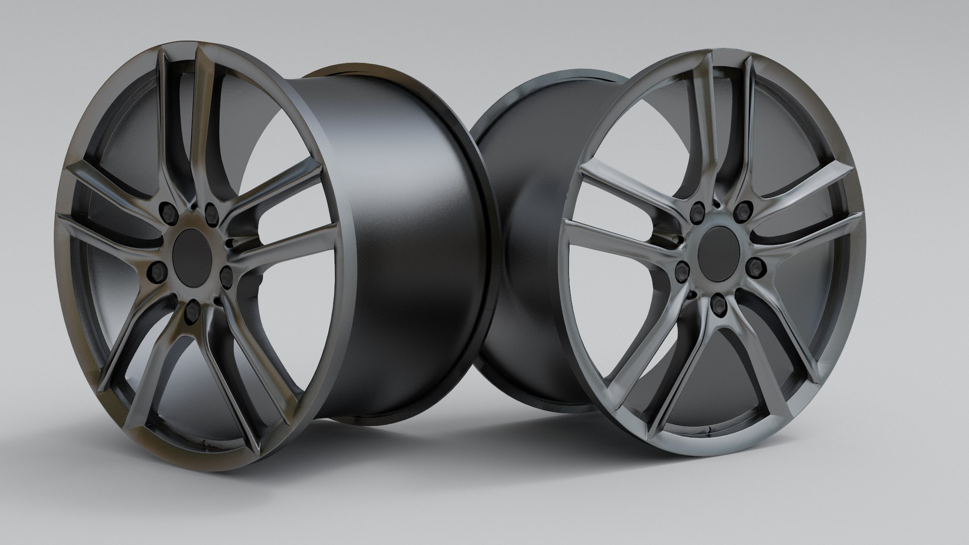 3d model car rim sport