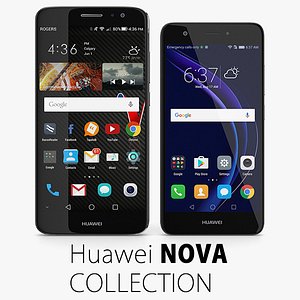 3d model of huawei nova