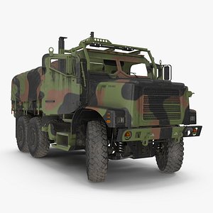 vehicle rigged 3D model