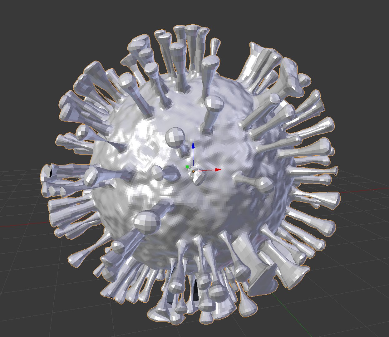 3D coronavirus virus model - TurboSquid 1532690