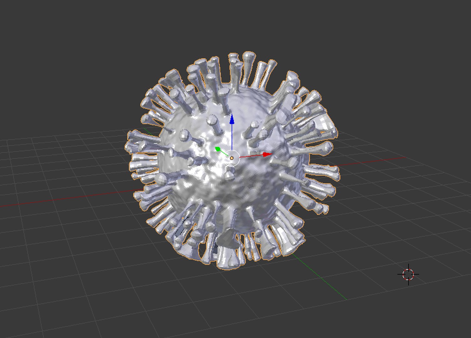 3D coronavirus virus model - TurboSquid 1532690