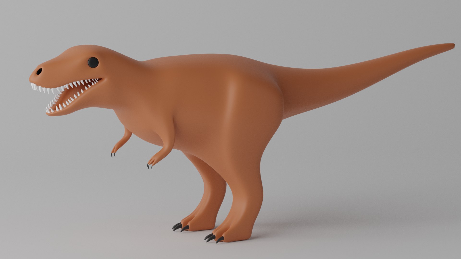 Cartoon Tyrannosaurus T-Rex 3D model - TurboSquid 2099000
