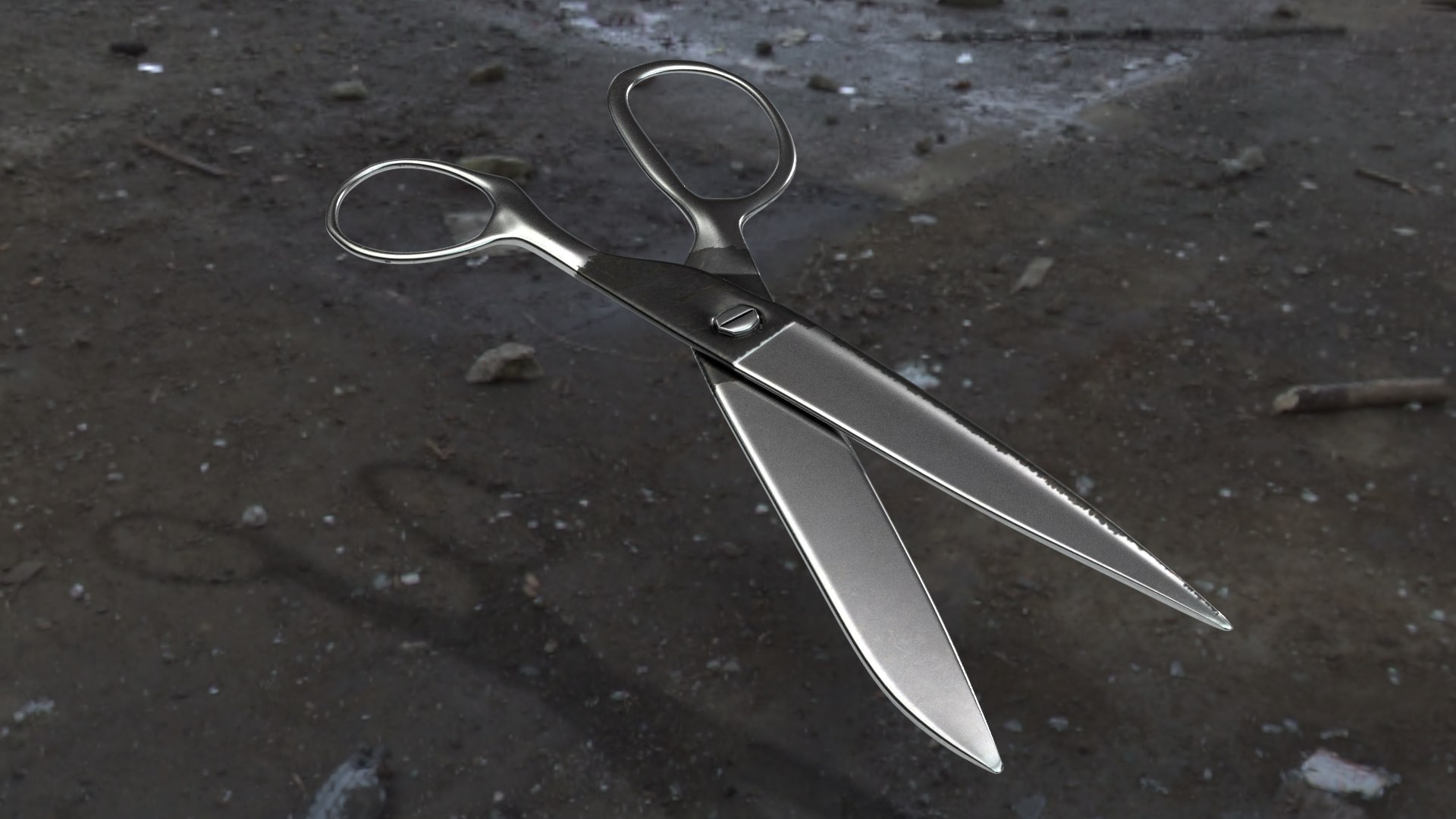 Free Blender Scissor 3D TurboSquid 1411059
