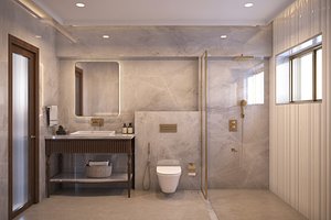 Den Bathroom 3D model
