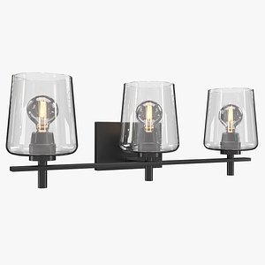 Calais Bath Vanity Wall Light P300362 3D model