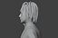 Cartoon woman 3D character  casual sporty outfit
