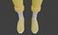 Cartoon woman 3D character  casual sporty outfit