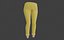 Cartoon woman 3D character  casual sporty outfit
