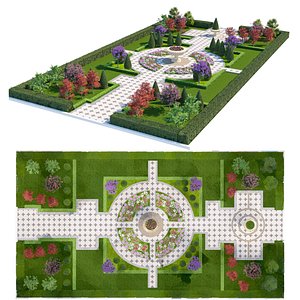 Urban Classic Park 3D Model