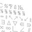symbols4 MS PMincho font CG CAD data