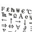 symbols4 MS PMincho font CG CAD data