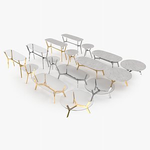 elke coffee table 3D