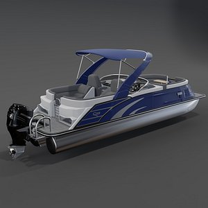 Bennington 25QXFBWA Blue 3D model