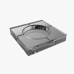 ashtray smoke 3D